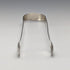 Circa 1800 British Antique Sterling Silver Sugar Tongs 25g George Smith IV